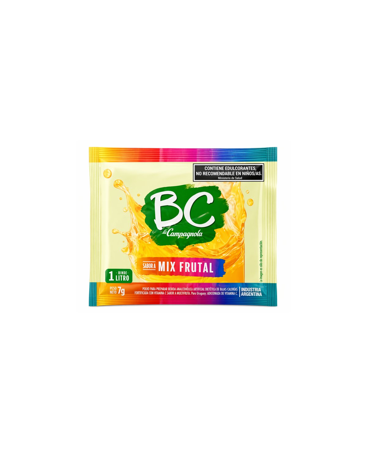 Jugo BC La Campagnola Mix Frutal Sobre 7 Gr